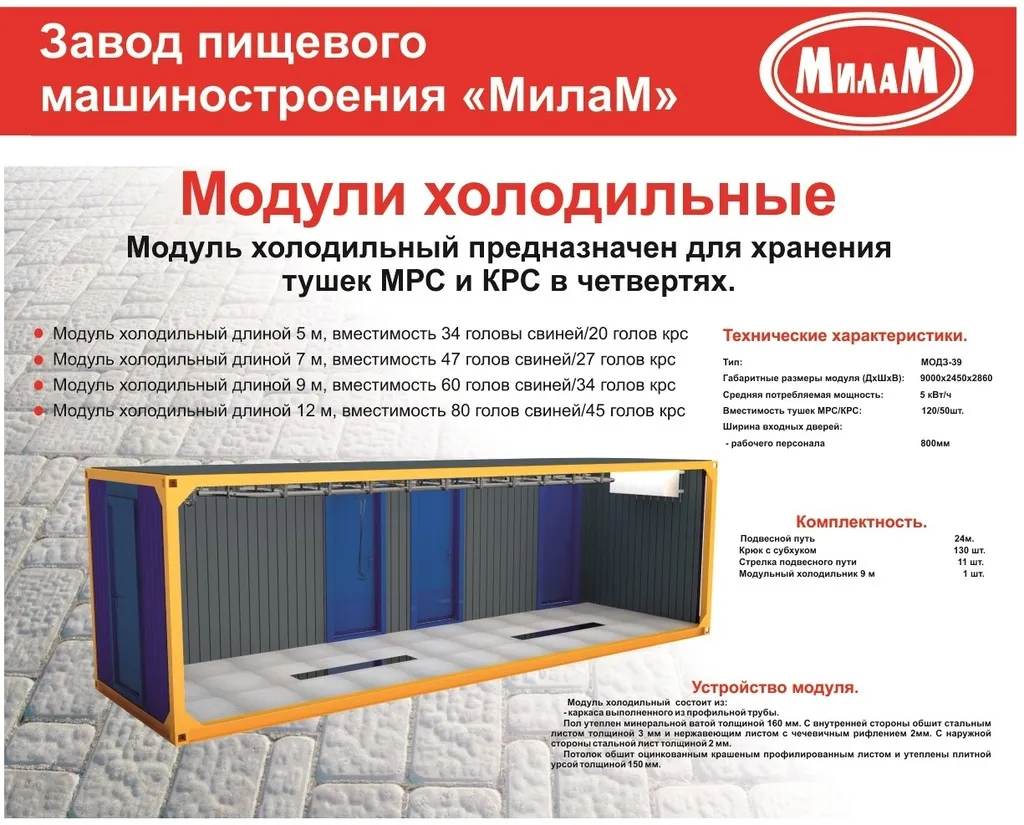 модули Холодильные в Волгограде