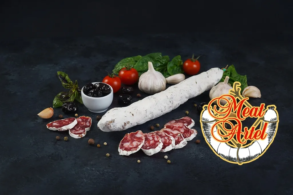 Фотография продукта Салями с белыми грибами, с трюфелями
